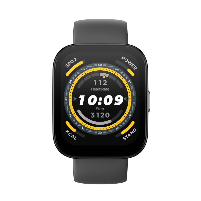 Amazfit Bip 5 4,85 cm (1.91") LCD 38 mm Digitale 320 x 380 Pixel Touch screen Nero GPS (satellitare)