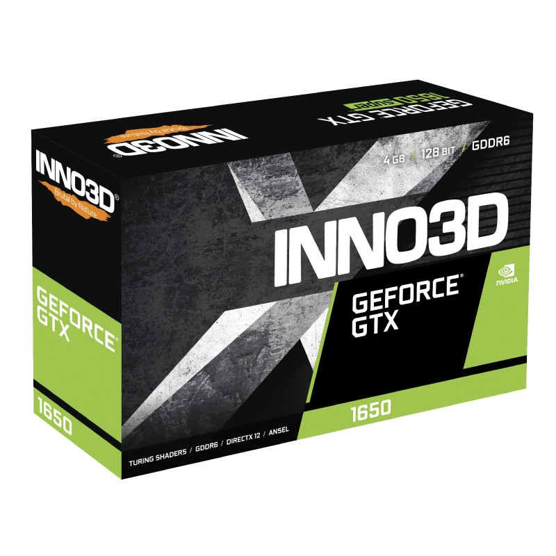 Inno3D GeForce GTX 1650 Twin X2 OC V3 NVIDIA 4 GB GDDR6