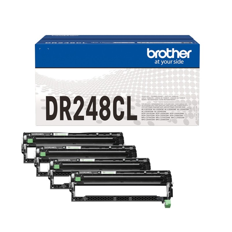Brother DR-248CL tamburo per stampante Originale 4 pz Multipack