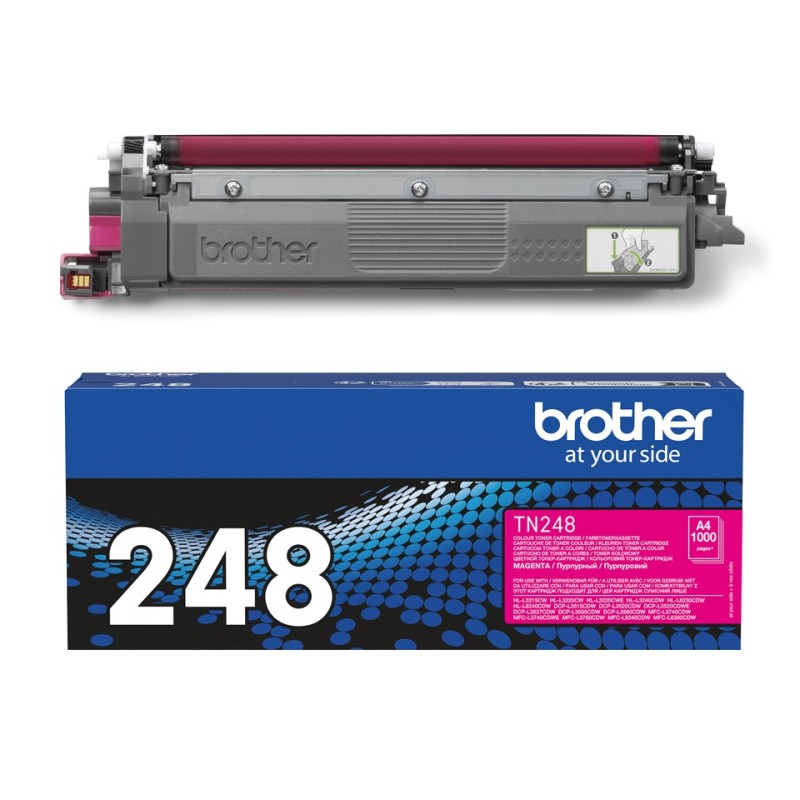 Brother TN-248M cartuccia toner 1 pz Originale Magenta