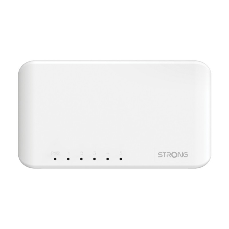 Strong SW5000P switch di rete Gigabit Ethernet (10 100 1000) Bianco