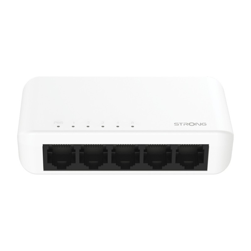 Strong SW5000P switch di rete Gigabit Ethernet (10 100 1000) Bianco