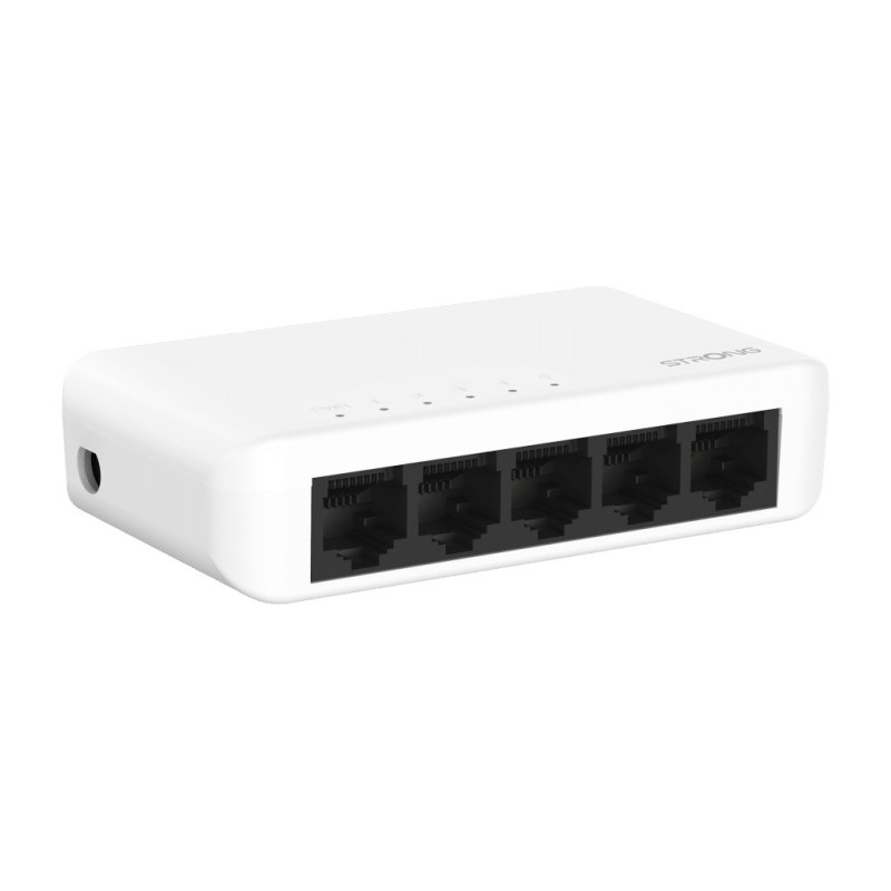 Strong SW5000P switch di rete Gigabit Ethernet (10 100 1000) Bianco