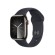 Apple Watch Series 9 GPS + Cellular Cassa 41m in Acciaio inossidabile Grafite con Cinturino Sport Band Mezzanotte - M L