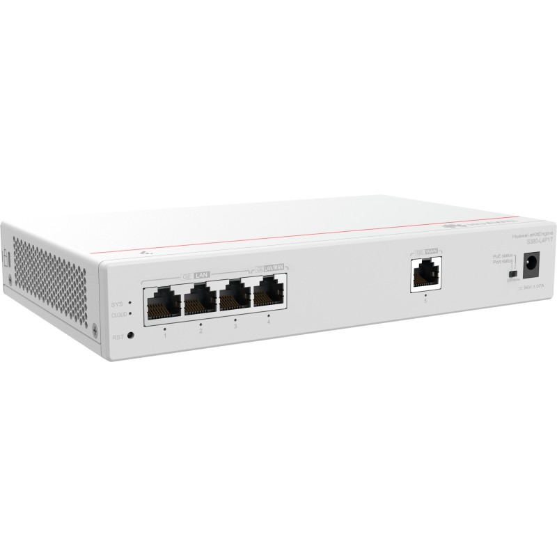 Huawei S380-L4P1T Gigabit Ethernet (10 100 1000) Supporto Power over Ethernet (PoE) Grigio