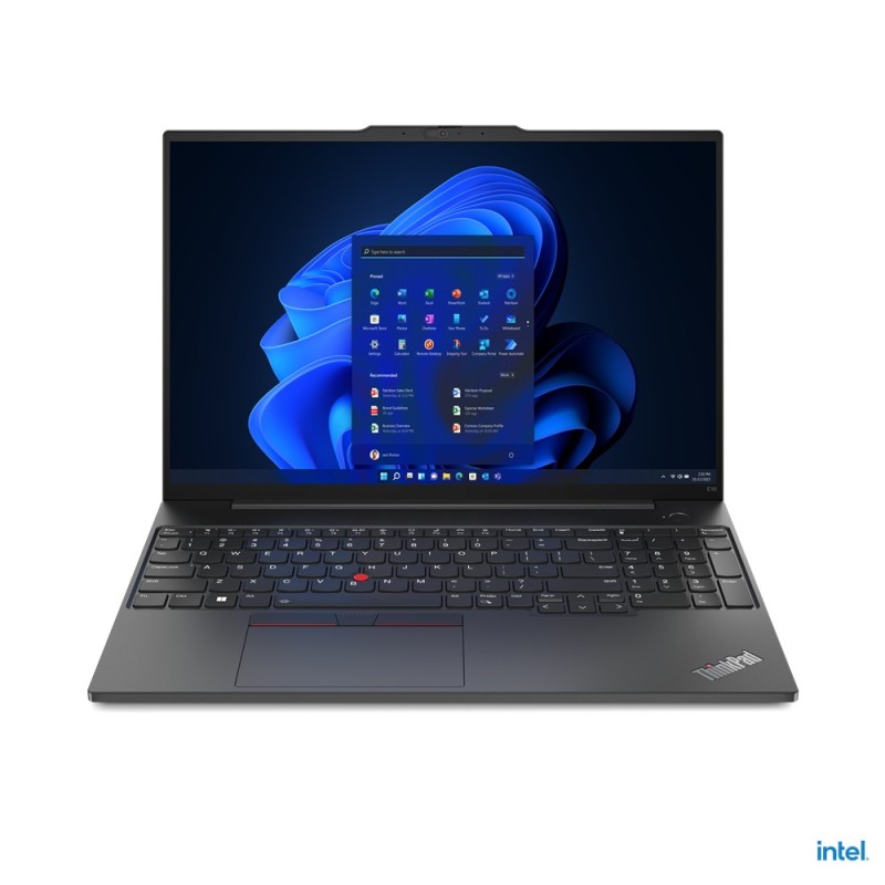 Lenovo ThinkPad E16 Gen 1 (Intel) Intel® Core™ i5 i5-1335U Computer portatile 40,6 cm (16") WUXGA 8 GB DDR4-SDRAM 256 GB SSD