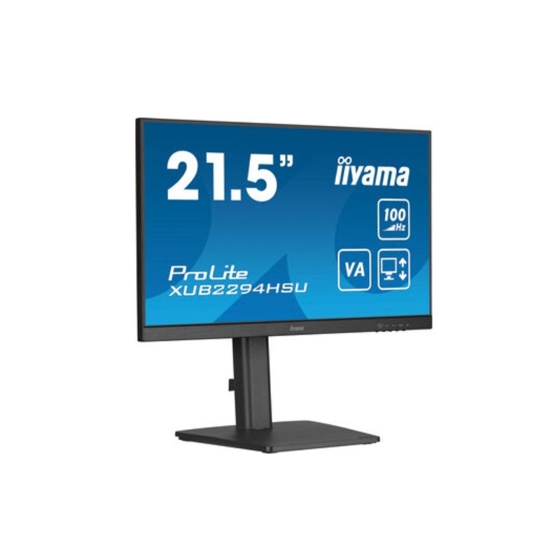 iiyama ProLite XUB2294HSU-B6 Monitor PC 54,6 cm (21.5") 1920 x 1080 Pixel Full HD LCD Nero