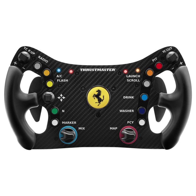 Thrustmaster Ferrari 488 GT3 Nero Volante Analogico Digitale PC