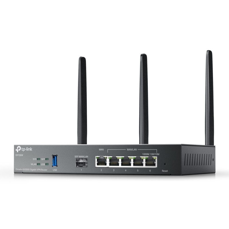 TP-Link Omada ER706W router wireless Gigabit Ethernet Dual-band (2.4 GHz 5 GHz) Nero