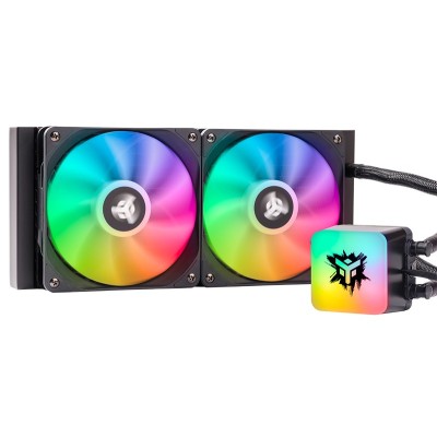 itek SKETLIQ 240 ARGB Processore Kit di raffreddamento a liquido 12 cm Nero