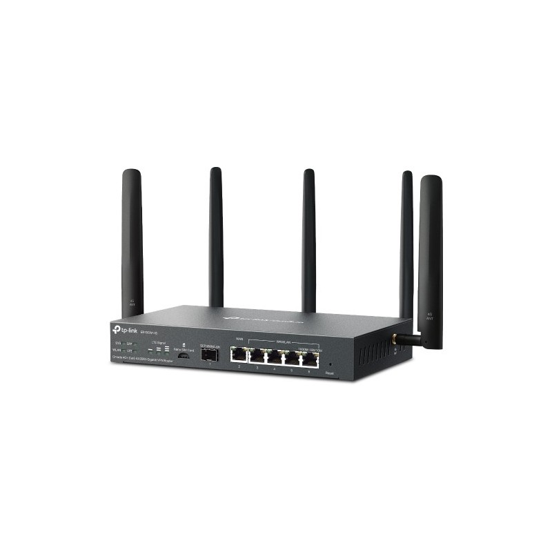 TP-Link Omada ER706W-4G router wireless Gigabit Ethernet Dual-band (2.4 GHz 5 GHz) Nero