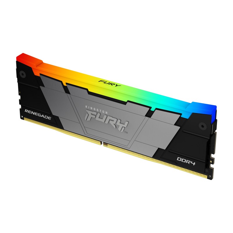 Kingston Technology FURY 32GB 3600MT s DDR4 CL16 DIMM (Kit da 2) 1Gx8 Renegade RGB