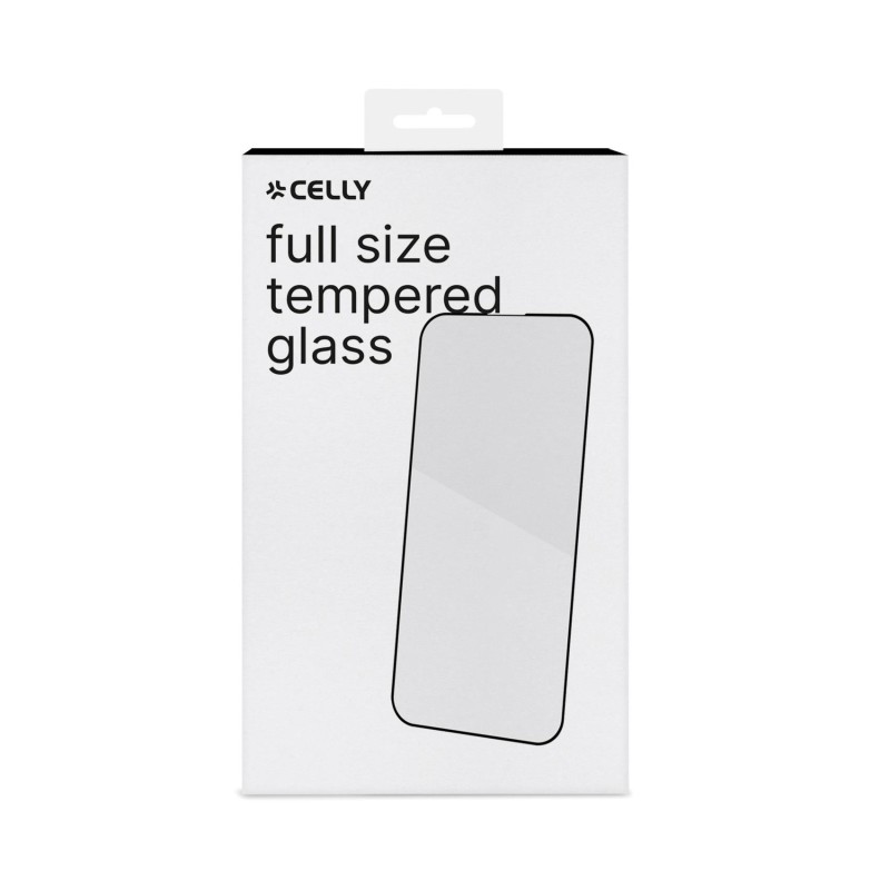 Celly FULLGLASS1053BK protezione per lo schermo e il retro dei telefoni cellulari Pellicola proteggischermo trasparente Apple 1