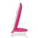 Brondi Lotus Telefono DECT Magenta, Bianco