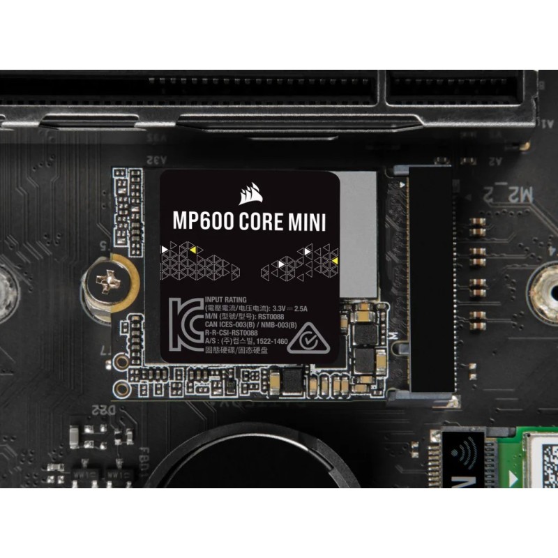 Corsair MP600 Mini M.2 1 TB PCI Express 4.0 NVMe QLC 3D NAND