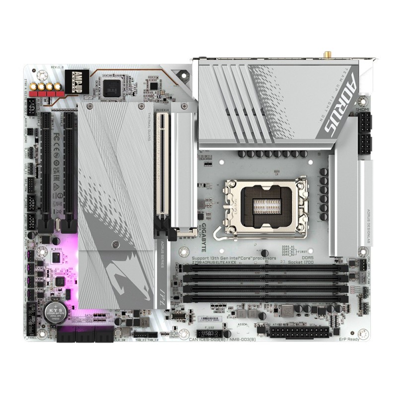 Gigabyte Z790 AORUS ELITE AX ICE scheda madre Intel Z790 Express LGA 1700 ATX