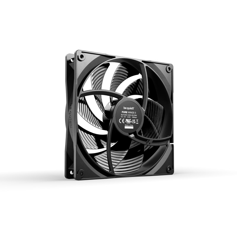 be quiet! Pure Wings 3 140mm PWM high-speed Case per computer Ventilatore 14 cm Nero 1 pz