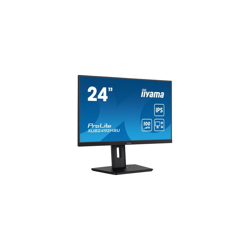 iiyama XUB2492HSU-B6 Monitor PC 60,5 cm (23.8") 1920 x 1080 Pixel Full HD LED Nero