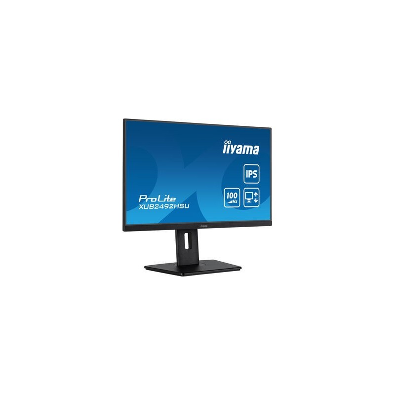 iiyama XUB2492HSU-B6 Monitor PC 60,5 cm (23.8") 1920 x 1080 Pixel Full HD LED Nero