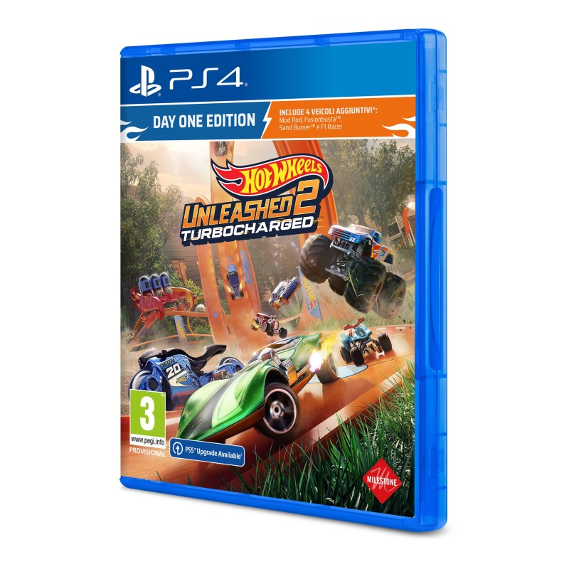 Milestone Hot Wheels Unleashed 2  Turbocharged - Day One Edition ITA PlayStation 4