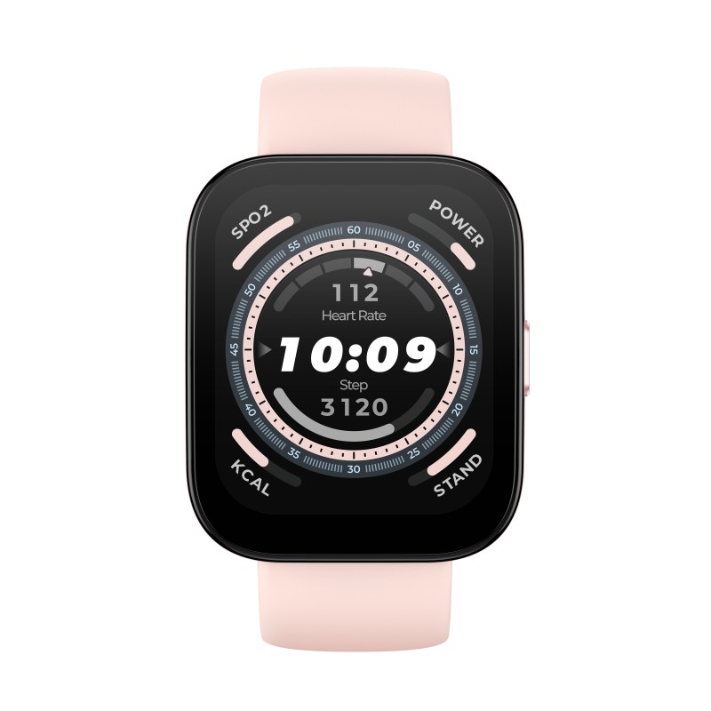 Amazfit Bip 5 4,85 cm (1.91") TFT Digitale 320 x 380 Pixel Touch screen Rosa GPS (satellitare)