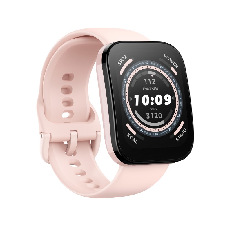 Amazfit Bip 5 4,85 cm (1.91") TFT Digitale 320 x 380 Pixel Touch screen Rosa GPS (satellitare)