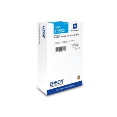 Epson C13T75524N cartuccia d'inchiostro 1 pz Originale Resa elevata (XL) Ciano