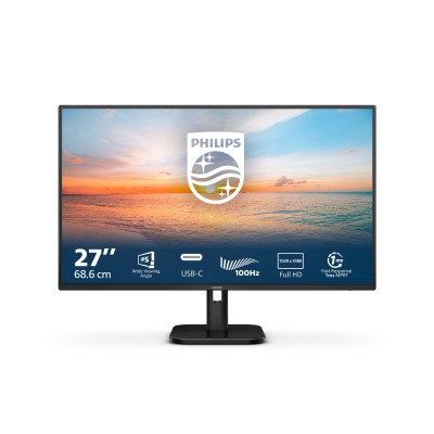Philips Serie 1000 27E1N1300A 00 Monitor PC 68,6 cm (27") 1920 x 1080 Pixel Full HD LCD Nero