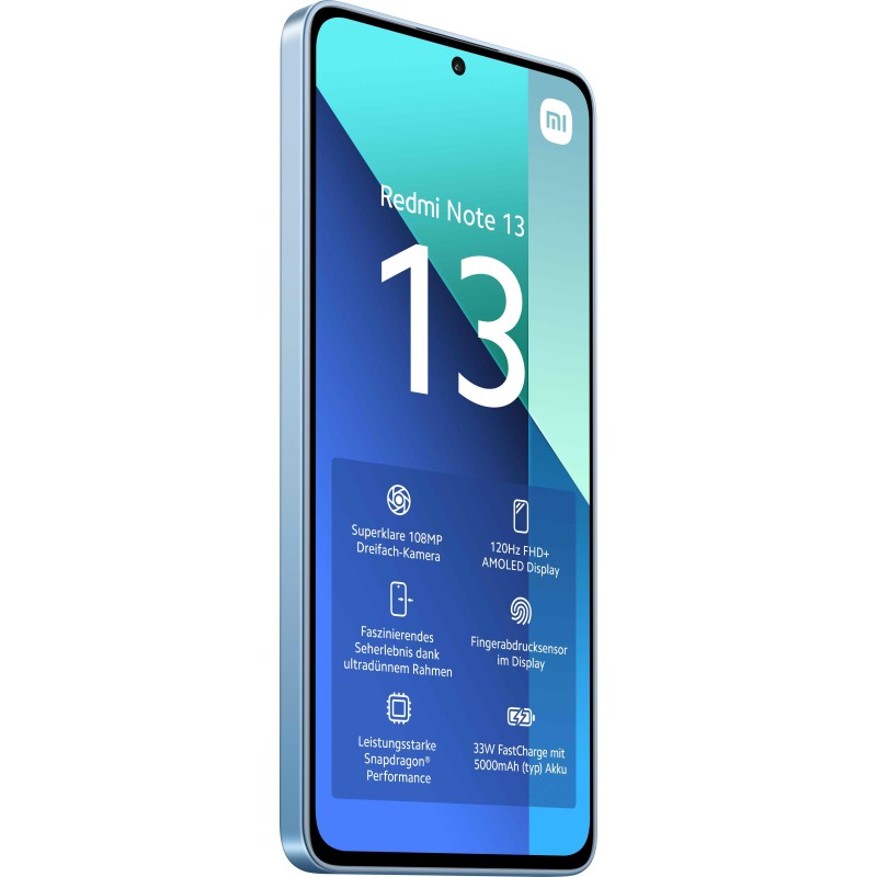 Xiaomi Redmi Note 13 16,9 cm (6.67") Dual SIM ibrida Android 13 4G USB tipo-C 6 GB 128 GB 5000 mAh Blu