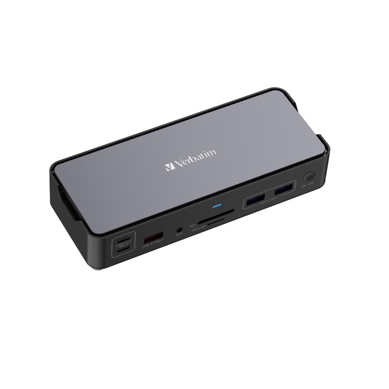 Verbatim CDS-15 Cablato USB 3.2 Gen 1 (3.1 Gen 1) Type-C Nero, Grigio