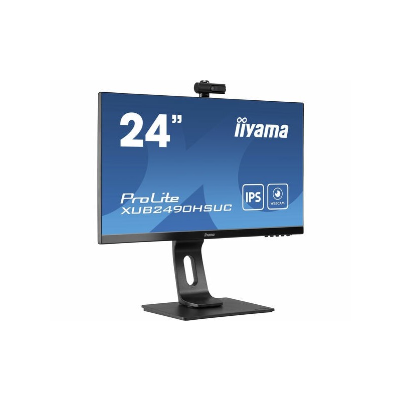 iiyama ProLite XUB2490HSUH-B1 Monitor PC 60,5 cm (23.8") 1920 x 1080 Pixel Full HD LED Nero