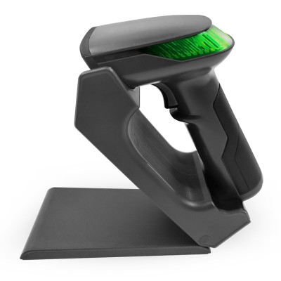 Atlantis Land A08-LD230P-2D-W lettore di codici a barre Lettore di codici a barre portatile 1D 2D Laser Nero