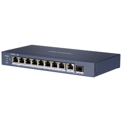 Hikvision DS-3E0510HP-E switch di rete Non gestito Gigabit Ethernet...