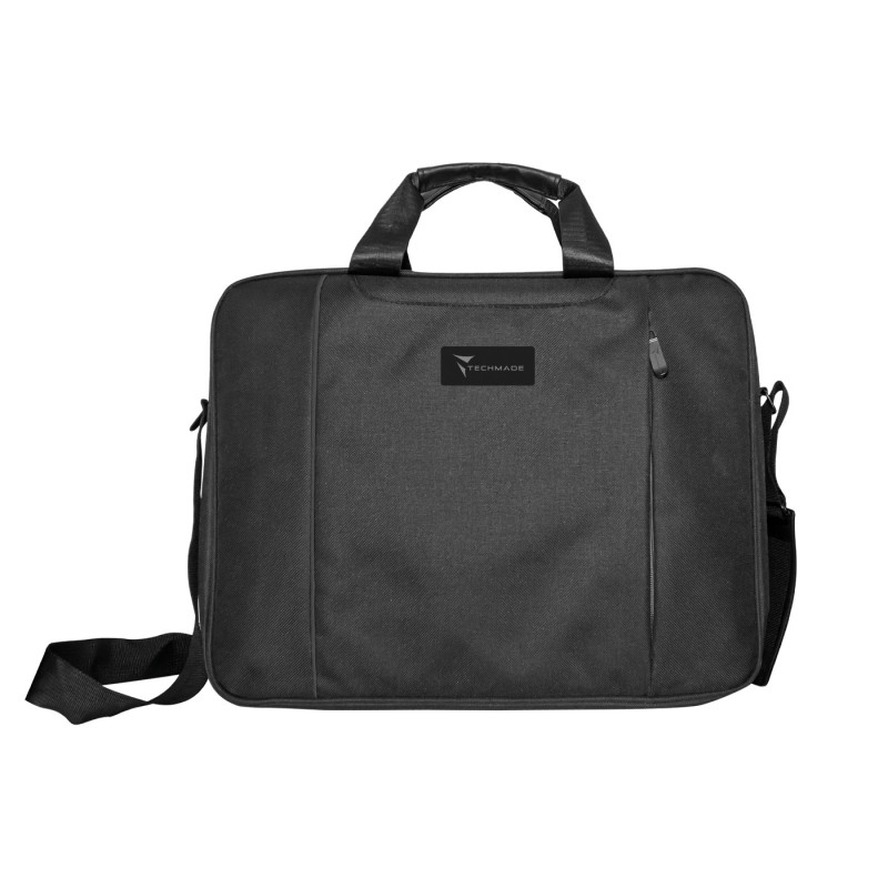 Techmade TM-PCBAG-FBK borsa per laptop 39,6 cm (15.6") Borsa da corriere Grigio