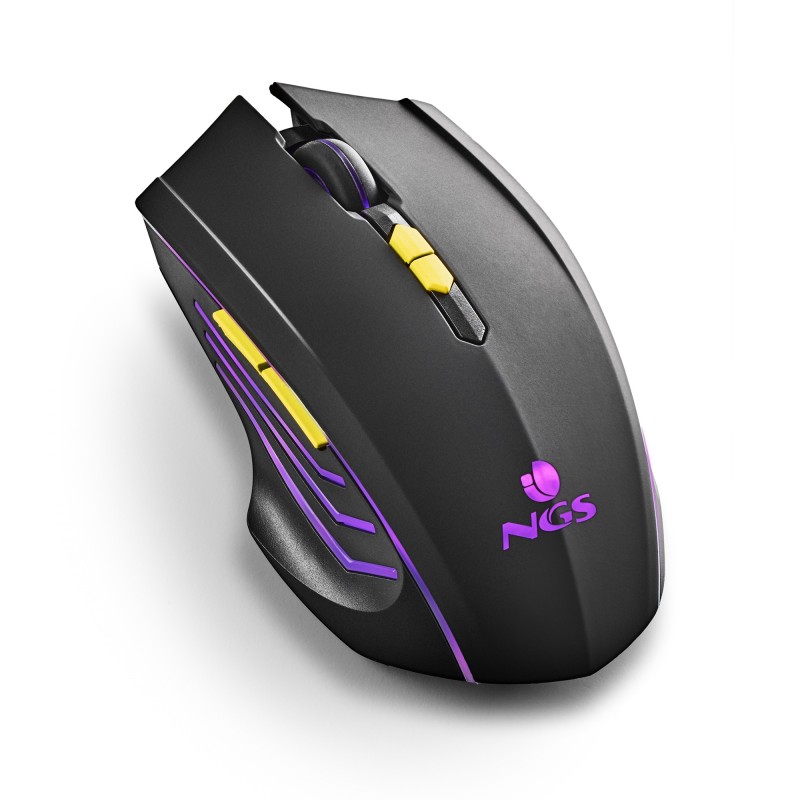 NGS GMX-200 mouse Ambidestro Ottico 3200 DPI