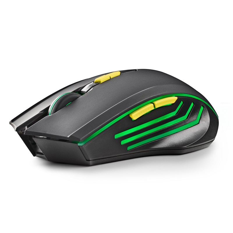 NGS GMX-200 mouse Ambidestro Ottico 3200 DPI