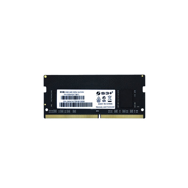 S3+ S3S4N2619081 memoria 8 GB 1 x 8 GB DDR4 2666 MHz