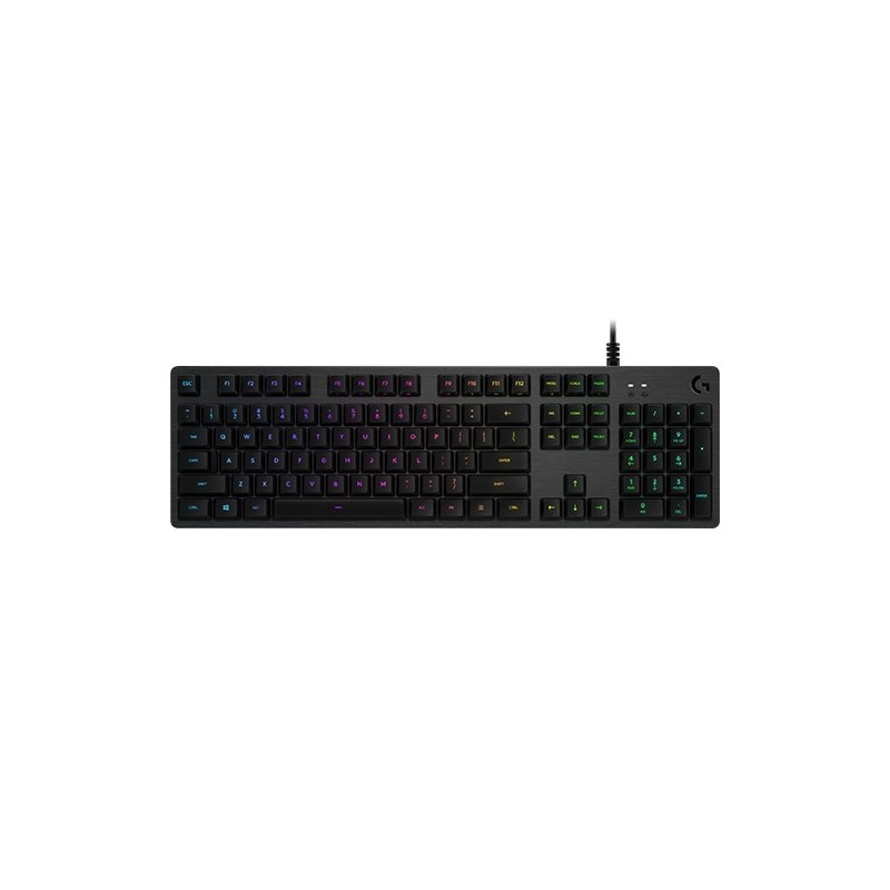 Logitech G G512 CARBON LIGHTSYNC RGB Mechanical Gaming Keyboard with GX Brown switches tastiera USB QWERTY Italiano Carbonio