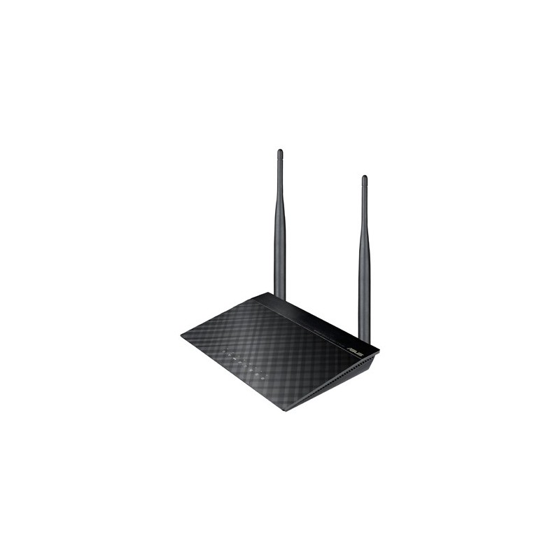 ASUS RT-N12E router wireless Fast Ethernet Nero, Metallico