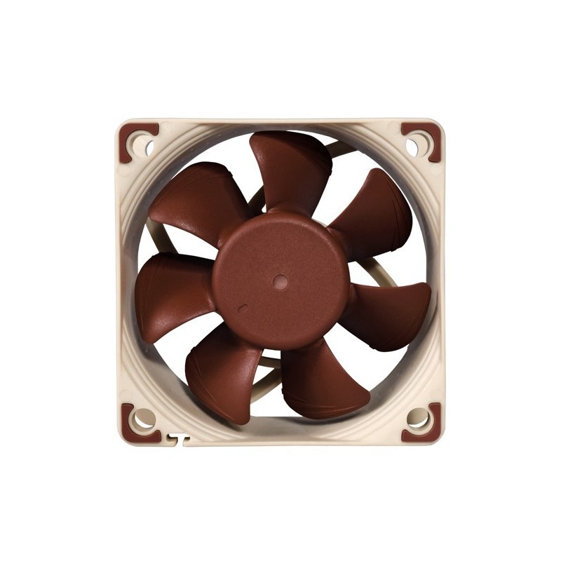 Noctua NF-A6X25 FLX sistema di raffreddamento per computer Case per computer Ventilatore 6 cm Marrone