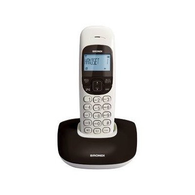 Brondi Nice Telefono DECT Identificatore di chiamata Nero