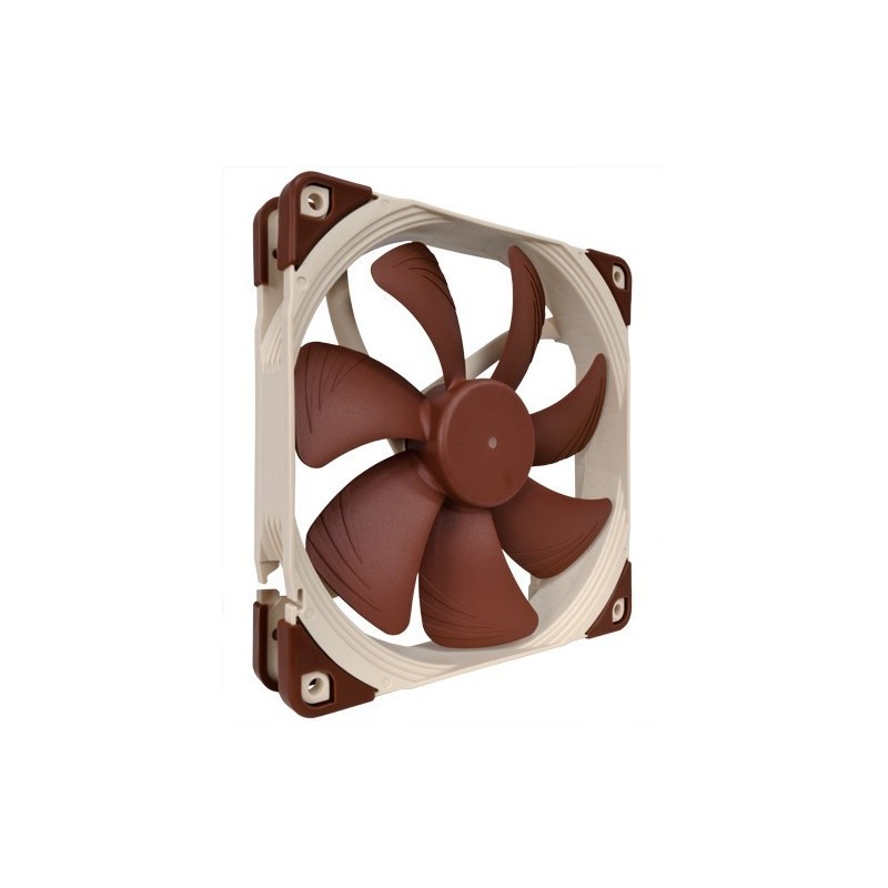 Noctua NF-A14 PWM Case per computer Ventilatore 14 cm Marrone