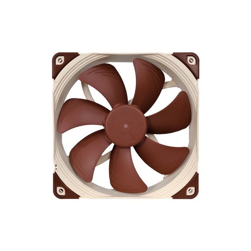 Noctua NF-A14 PWM Case per computer Ventilatore 14 cm Marrone