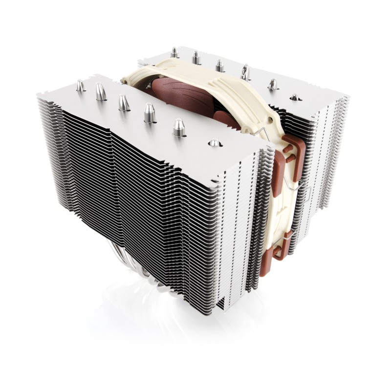 Noctua NH-D15S sistema di raffreddamento per computer Processore Refrigeratore 14 cm Rame, Metallico