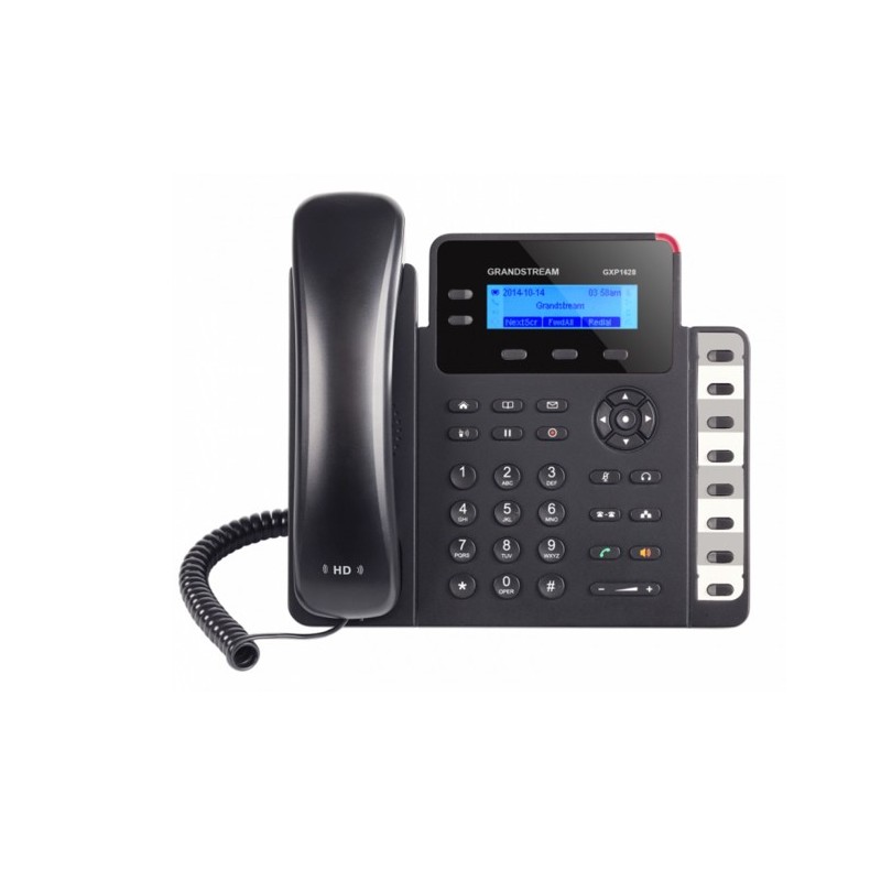 Grandstream Networks GXP1628 telefono Telefono DECT Nero