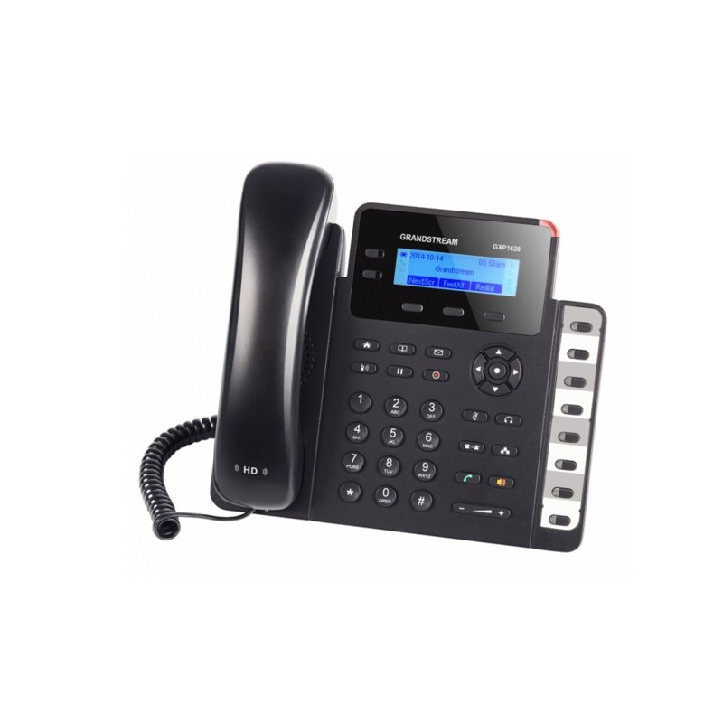 Grandstream Networks GXP1628 telefono Telefono DECT Nero