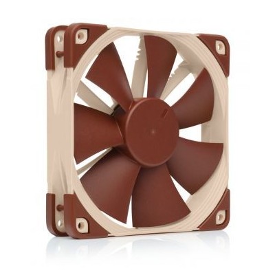 Noctua NOC-NF-F12-PWM Case per computer Ventilatore 12 cm Beige, Marrone 1 pz