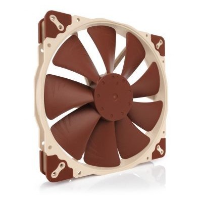 Noctua NOC-NF-A20-PWM Case per computer Ventilatore 20 cm Beige, Marrone 1 pz