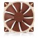 Noctua NOC-NF-A20-PWM Case per computer Ventilatore 20 cm Beige, Marrone 1 pz