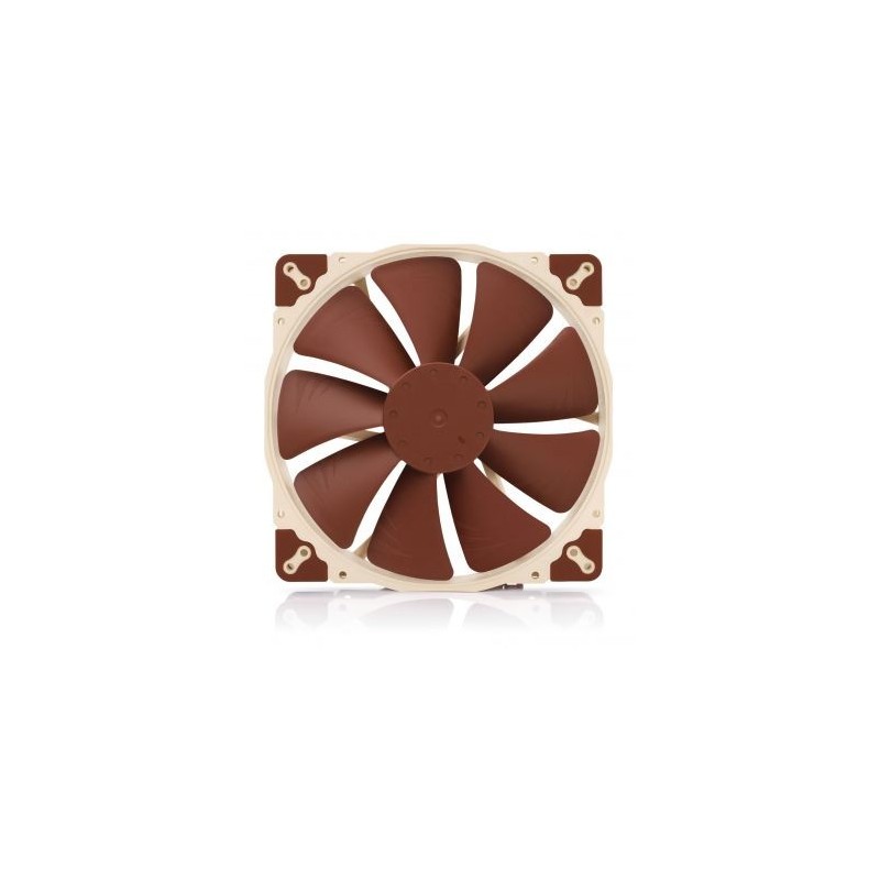 Noctua NOC-NF-A20-PWM Case per computer Ventilatore 20 cm Beige, Marrone 1 pz